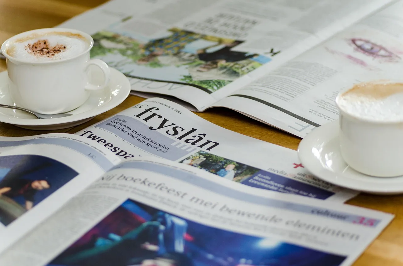 newspapers, press, news, newspaper, coffee, friesland, leeuwarder current, cappuccino, read the newspaper, newspaper, newspaper, newspaper, newspaper, newspaper, friesland, friesland