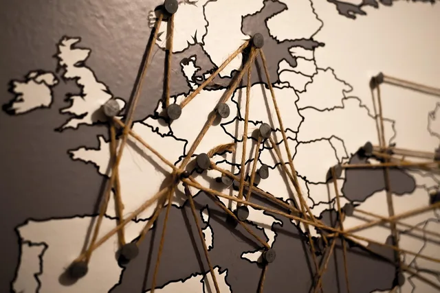 europe, travel, map, world, world map, connections, continent, destination. UK-EU data flows compared for AI content teams serving European clients